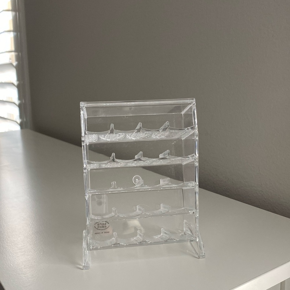 Clear Acrylic Lipstick Display